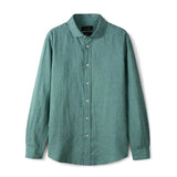 Camisa de Linho Lisa Masculina Garenzi GZ790