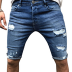 Bermuda Jeans Masculina Phelipo Garenzi GZ508 confeccionada em jeans premium, com caimento ajustado, visual moderno e acabamento refinado.