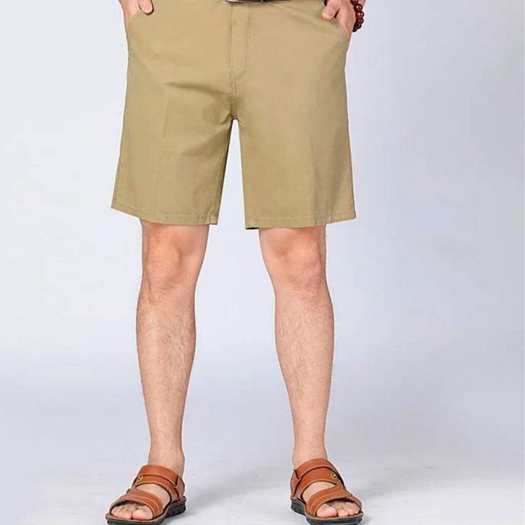 Bermuda Masculina Classic Comfort Garenzi GZ517 confeccionada em brim premium, com caimento ajustado, visual elegante e conforto para uso diário.