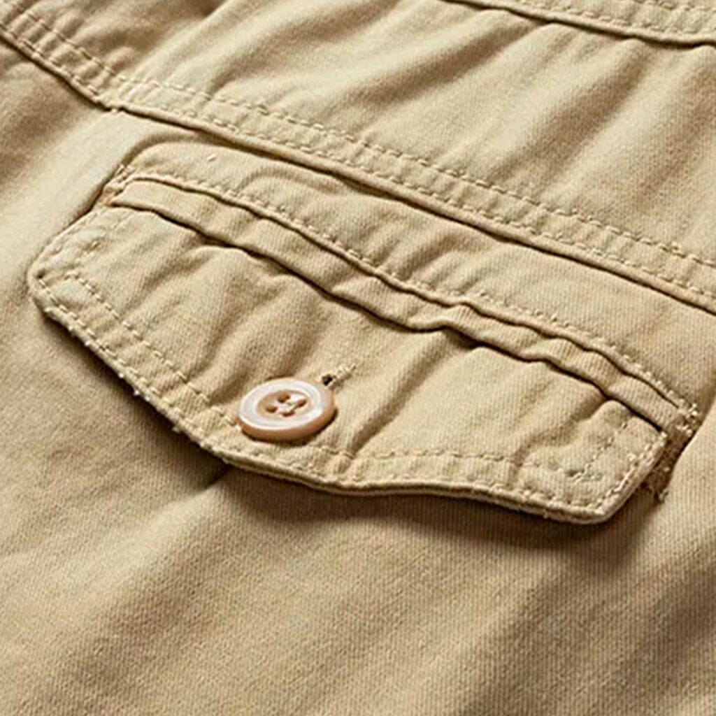 Bermuda Masculina Tradition Garenzi GZ525 confeccionada em brim premium, com caimento ajustado, visual clássico e acabamento refinado.