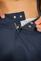 Bermuda Sarja Premium Garenzi masculina com caimento moderno, acabamento refinado e tecido confortável, ideal para uso casual e elegante