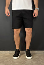 Bermuda Sarja Premium Garenzi masculina com caimento moderno, acabamento refinado e tecido confortável, ideal para uso casual e elegante