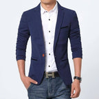 Blazer Masculino Scobar Garenzi GZ053 confeccionado com materiais de excelência, caimento impecável, acabamento primoroso e visual sofisticado.
