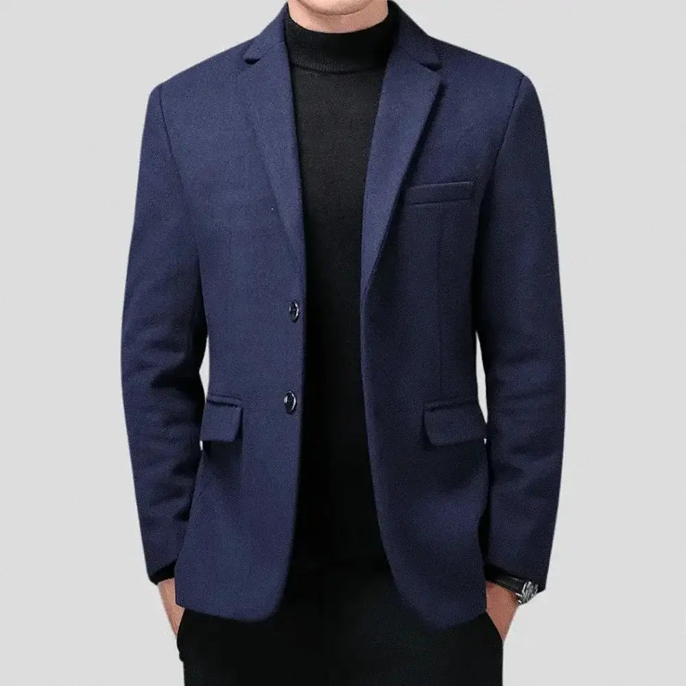 Blazer Masculino Slim Herrera Garenzi GZ061 confeccionado com materiais de alta qualidade, modelagem slim fit e visual sofisticado.