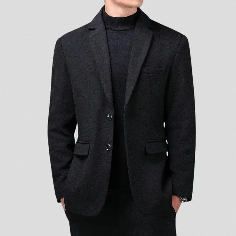 Blazer Masculino Slim Herrera Garenzi GZ061 confeccionado com materiais de alta qualidade, modelagem slim fit e visual sofisticado.