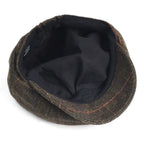 Boina Masculina de Lã Classic Garenzi GZ272 com mistura de lã e poliéster, design clássico britânico, ajuste confortável e visual elegante.