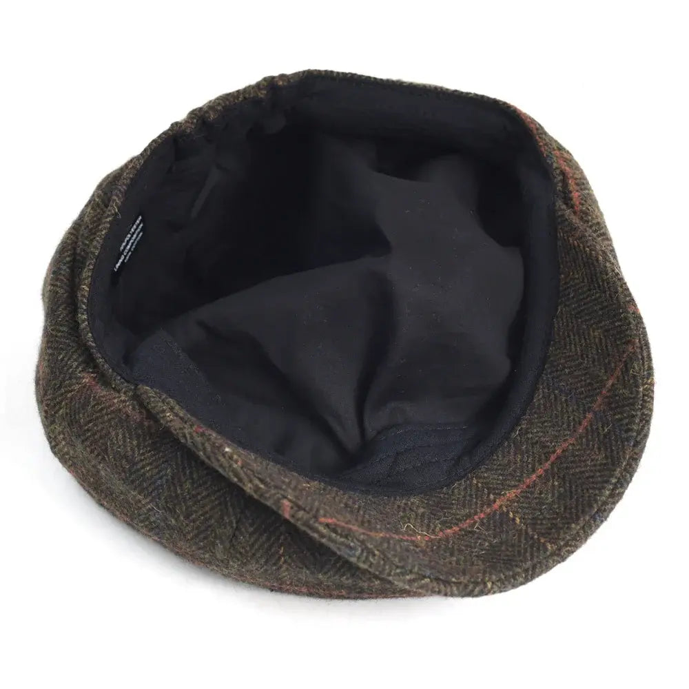 Boina Masculina de Lã Classic Garenzi GZ272 com mistura de lã e poliéster, design clássico britânico, ajuste confortável e visual elegante.