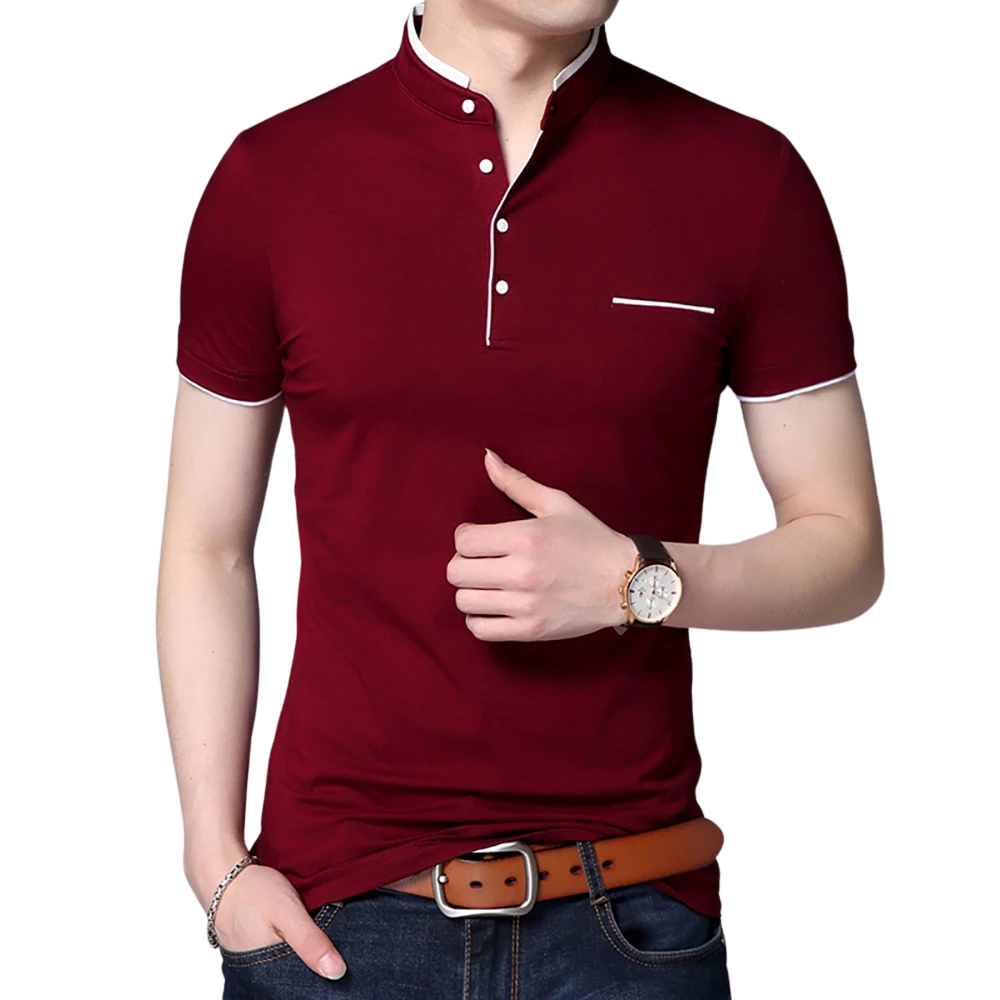 Camisa Polo Masculina Beyond Garenzi GZ079 confeccionada em algodão e poliéster, com caimento confortável, toque suave e visual clássico.