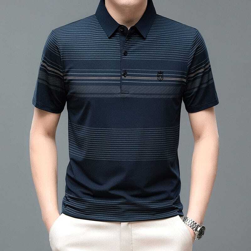 Camisa Polo Masculina Coudy Garenzi GZ077 confeccionada em algodão e poliéster, com caimento confortável, visual clássico e toque suave.