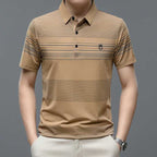 Camisa Polo Masculina Coudy Garenzi GZ077 confeccionada em algodão e poliéster, com caimento confortável, visual clássico e toque suave.