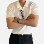 Camisa Polo Masculina Garenzi GZ019 confeccionada em tecido de alta qualidade, com colarinho estruturado, caimento equilibrado e visual clássico.