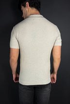 Camisa Polo Texture Premium Garenzi masculina com tecido texturizado, caimento moderno e acabamento refinado para uso casual e elegante