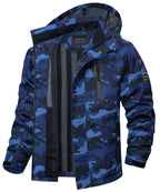 Jaqueta Impermeável Masculina Garenzi GZ323 com material impermeável, design moderno, ajuste ergonômico e conforto para atividades externas.