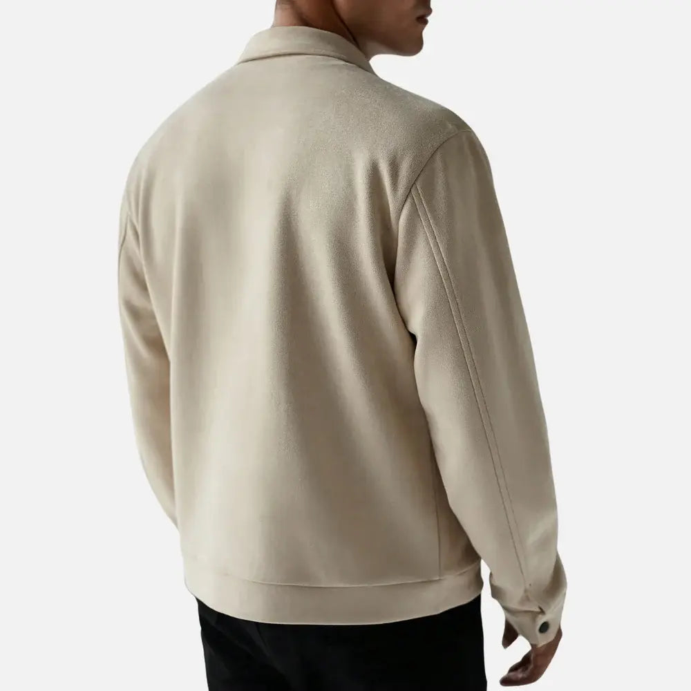 Jaqueta Masculina Casual Garenzi GZ026 confeccionada com materiais de alta qualidade, fechamento em zíper, mangas longas e visual moderno.