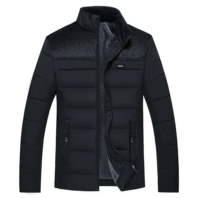 Jaqueta Puffer Masculina Grife Garenzi GZ148 com tecido resistente à água, enchimento térmico leve, design moderno e caimento ajustado.