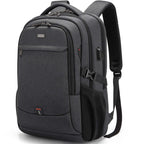 Mochila Executiva Garenzi GZ348 impermeável, com compartimento para notebook 17”, porta USB integrada, design executivo e alta capacidade.
