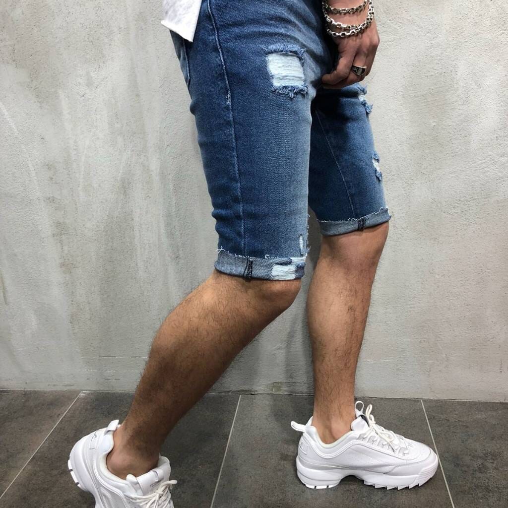 Bermuda Jeans Masculina Phelipo Garenzi GZ508 Bermuda Jeans Masculina Phelipo Garenzi GZ508