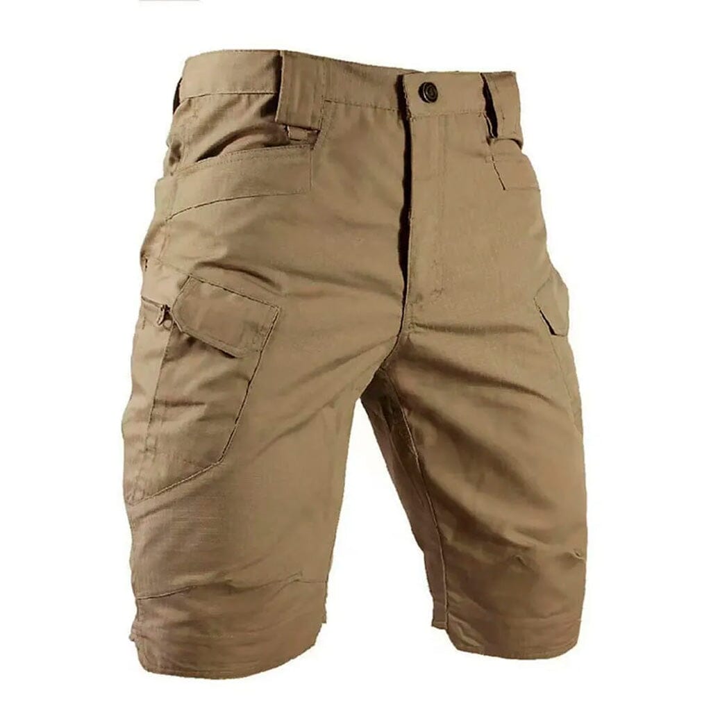 Bermuda Masculina Tática Impermeável Garenzi GZ524 em brim premium, com caimento ajustado, bolsos funcionais e proteção contra água ideal para estilo e praticidade diária.