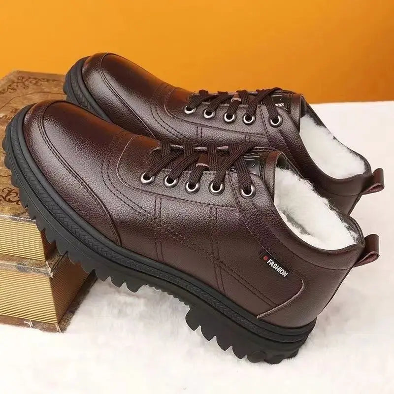 Bota Masculina de Couro Acolchoada Garenzi GZ290