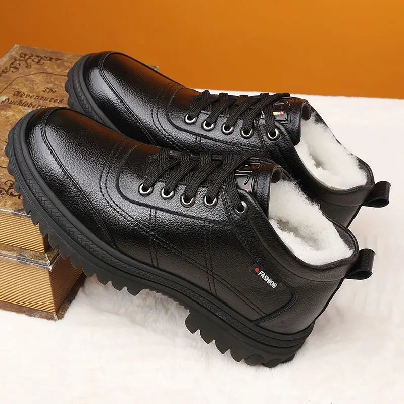 Bota Masculina de Couro Acolchoada Garenzi GZ290
