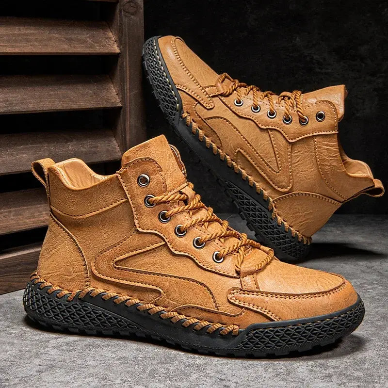 Bota Masculina de Couro Garenzi GZ294