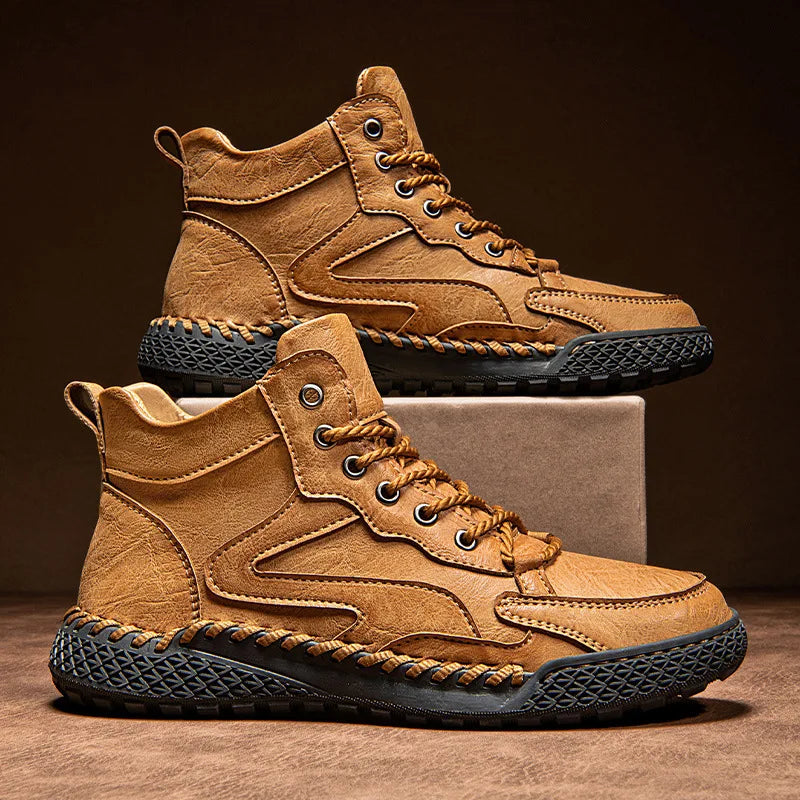 Bota Masculina de Couro Garenzi GZ294