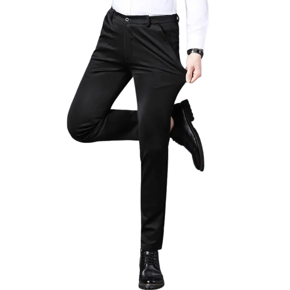 Calça Social Masculina Meyer Garenzi GZ252 com tecido macio, ótima respirabilidade e caimento elegante para uso casual ou social.