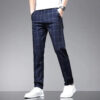 Calça Social Xadrez Masculina Garenzi GZ006