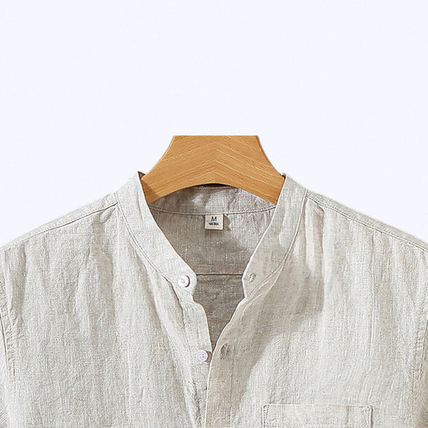 Camisa de Linho Masculina Premium Garenzi GZ795