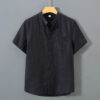 Camisa de Linho Masculina Premium Garenzi GZ795