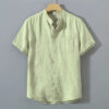 Camisa de Linho Masculina Premium Garenzi GZ795