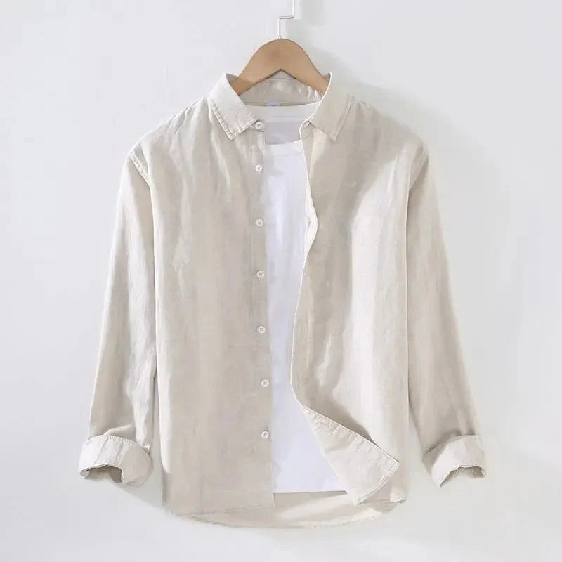 Camisa de Linho Masculina Garenzi GZ538