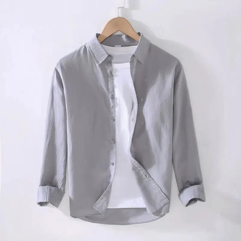 Camisa de Linho Masculina Garenzi GZ538