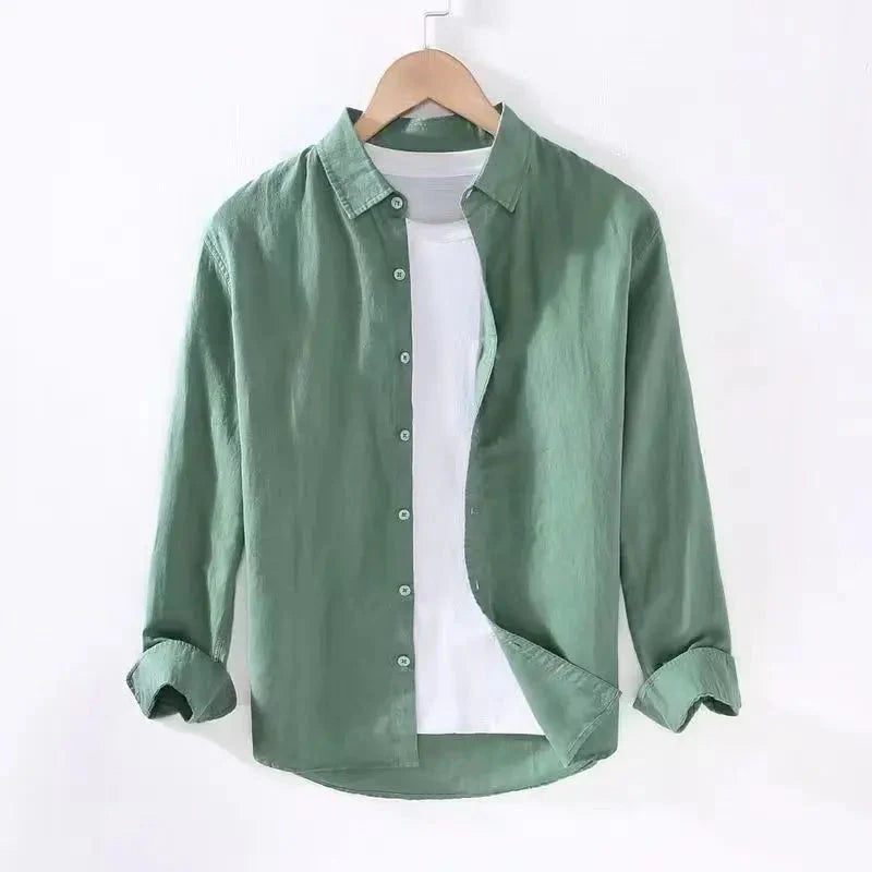 Camisa de Linho Masculina Garenzi GZ538