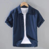 Camisa de Linho Masculina Garenzi GZ796