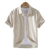 Camisa de Linho Masculina Garenzi GZ796