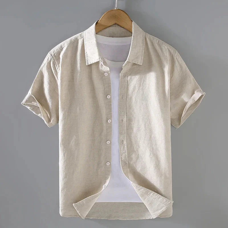 Camisa de Linho Masculina Garenzi GZ796