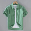 Camisa de Linho Masculina Garenzi GZ796