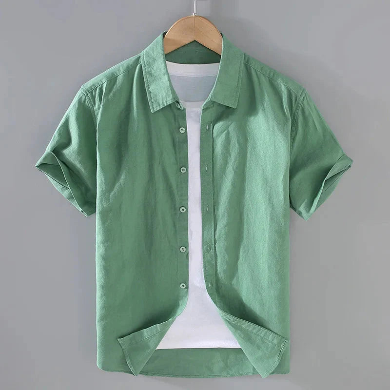 Camisa de Linho Masculina Garenzi GZ796