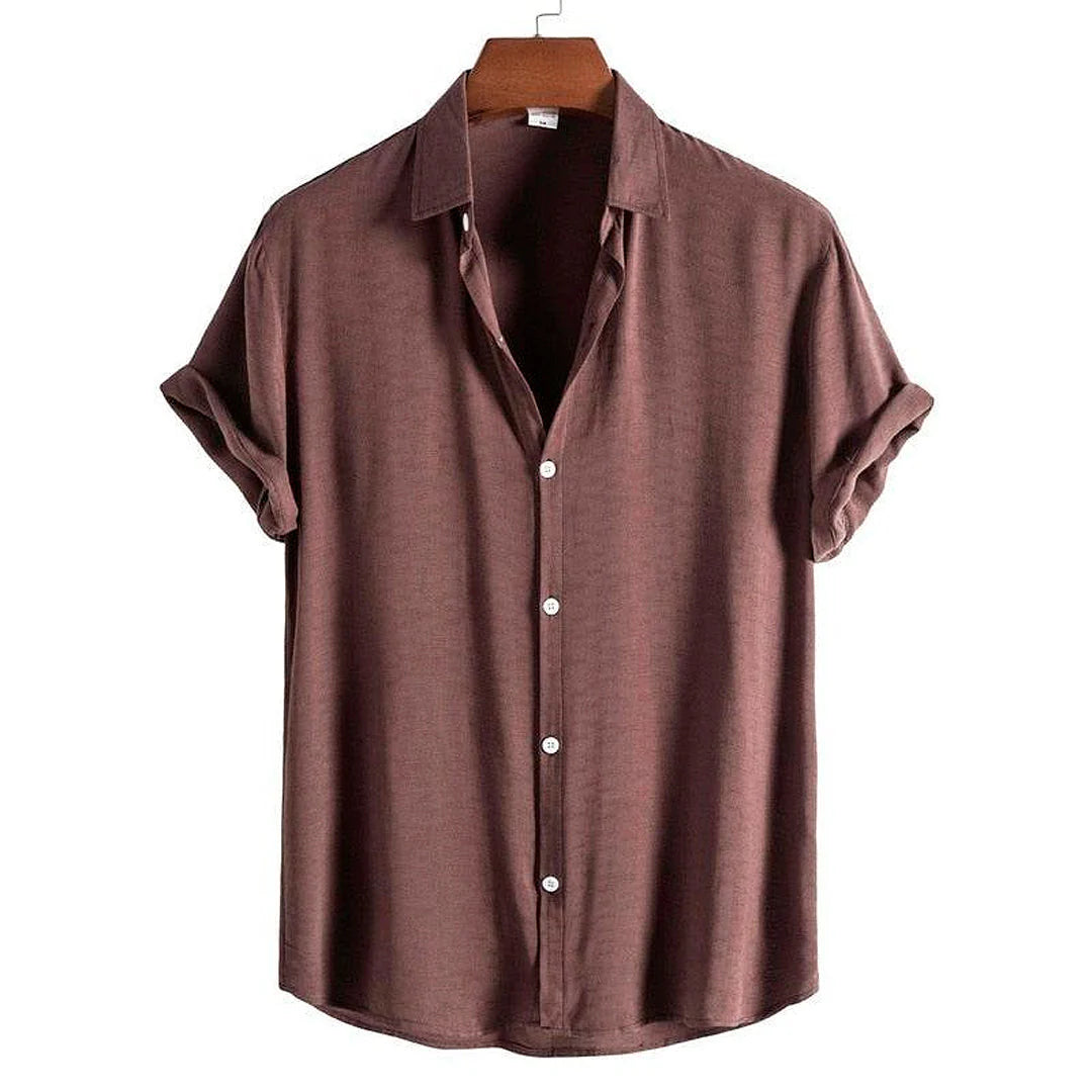 Camisa Manga Curta Lisa Everyday Garenzi GZ599