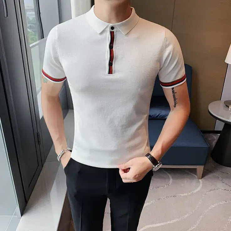 Camisa Polo Masculina Romenzi Puzzle RZ076 Camisa Polo Masculina Romenzi Puzzle RZ076