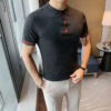 Camisa Polo Masculina Romenzi Puzzle RZ076