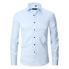 Camisa Social de Algodão Masculina Garenzi GZ083