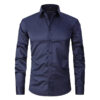 Camisa Social de Algodão Masculina Garenzi GZ083