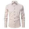 Camisa Social de Algodão Masculina Garenzi GZ083