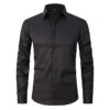 Camisa Social de Algodão Masculina Garenzi GZ083