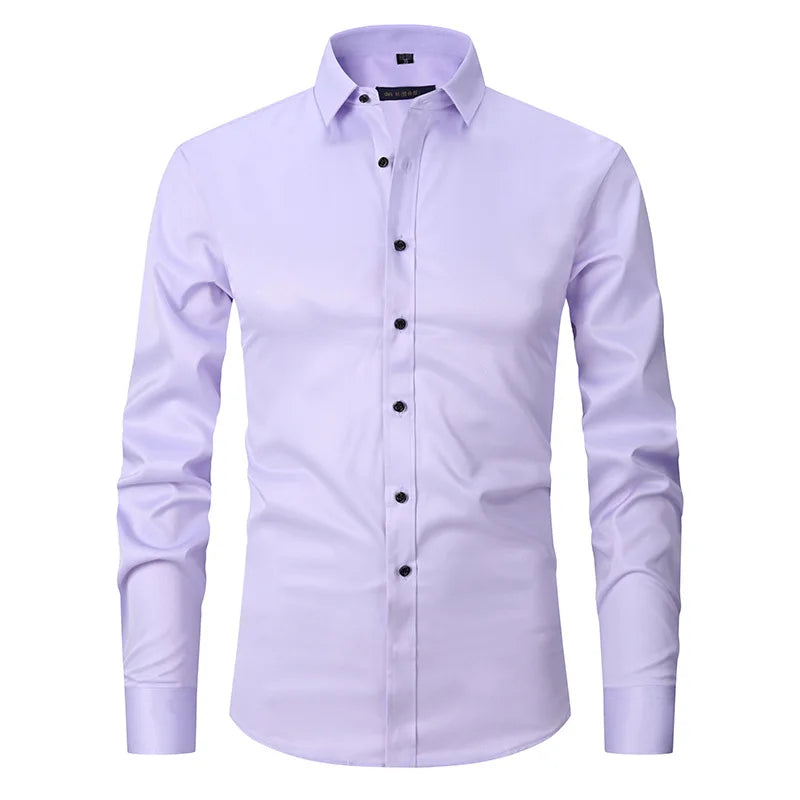 Camisa Social de Algodão Masculina Garenzi GZ083 Camisa Social de Algodão Masculina Garenzi GZ083
