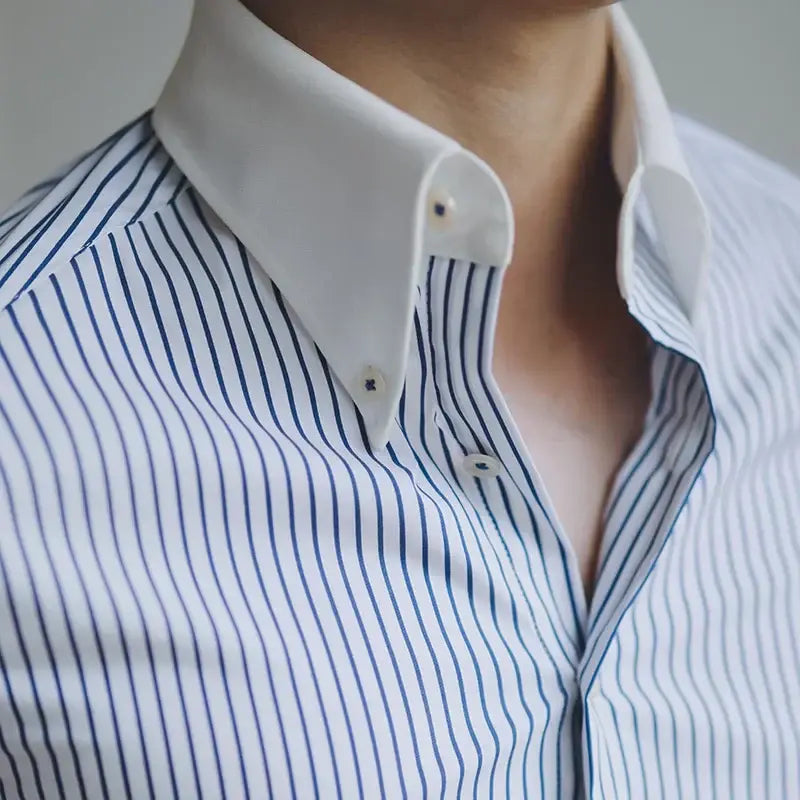 Camisa Social Listrada Masculina Garenzi GZ086