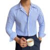 Camisa Social Masculina Listrada Garenzi GZ087
