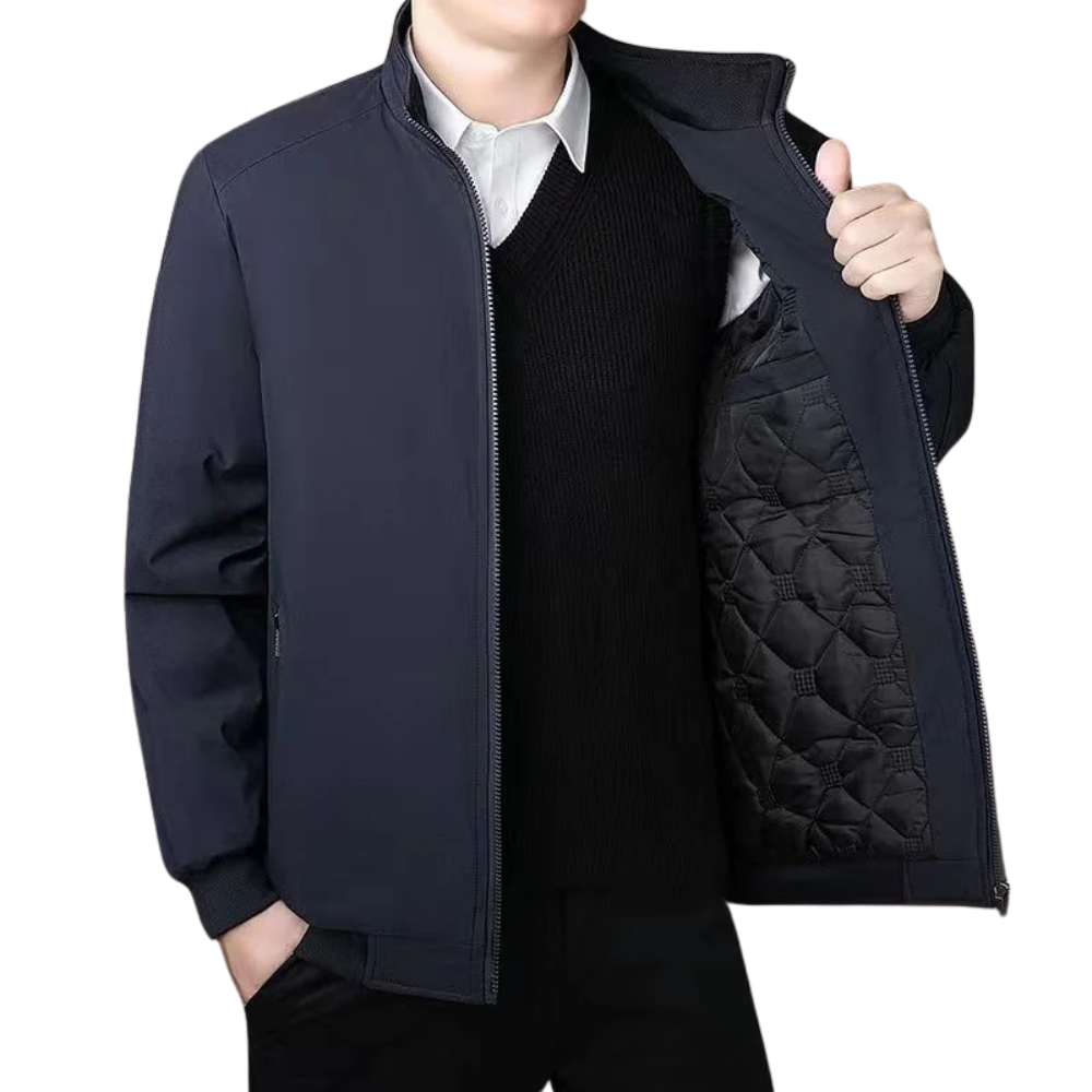 Jaqueta Masculina Cold Sweden Garenzi GZ169 com forro quente, tecido resistente e zíper durável para visual moderno e protegido.